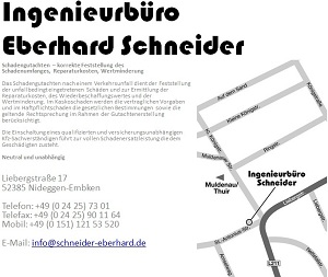Eberhard Schneider - Kfz-Sachverständiger